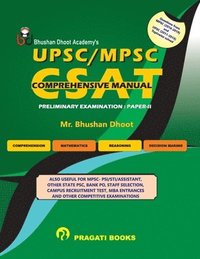bokomslag Upsc/Mpsc Csat Comprehensive Manual