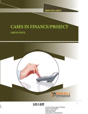 Ameya Patil - Cases in Finance / Project, Häftad