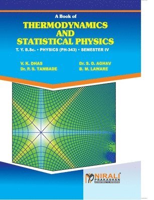 V. K. Dhas, S. D. Aghav - Thermodynamics and Statistical Physics, Häftad
