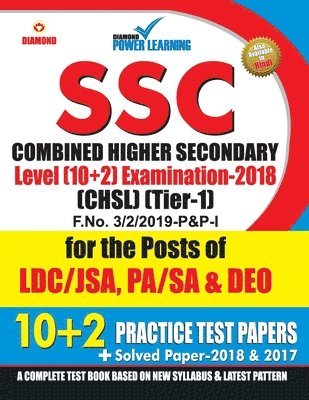 bokomslag SSC - CHSL - Tier - I 10 +2 PTP