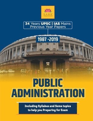 Editorial Board - IAS Mains Ppublic Administration Previous Year Papers, Häftad