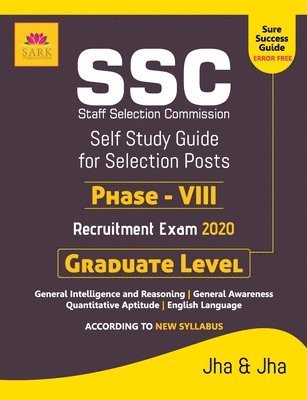 Jha and Jha - Ssc Graduate Level Phase VIII, Häftad