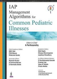 bokomslag IAP Management Algorithms for Common Pediatric Illnesses