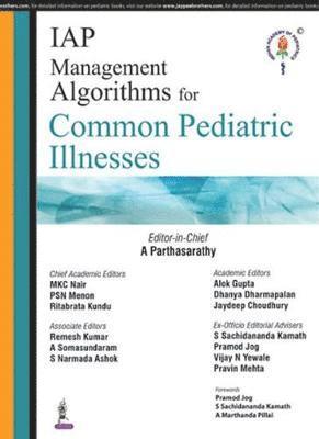 IAP Management Algorithms for Common Pediatric Illnesses 1