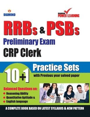 bokomslag RRBs & PSBs Preliminary Exam CRP - Clerk 10+1 PTP