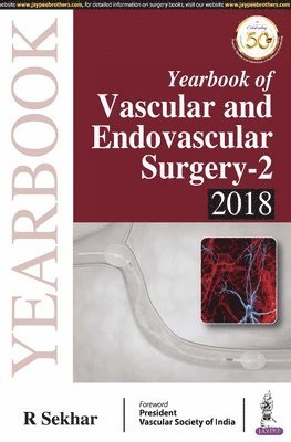 bokomslag Yearbook of Vascular and Endovascular Surgery-2, 2018