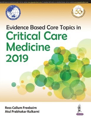 bokomslag Evidence Based Core Topics in Critical Care Medicine 2019