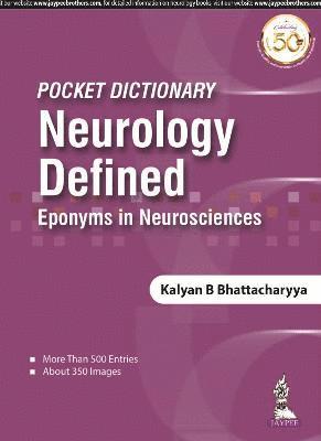 bokomslag Pocket Dictionary Neurology Defined