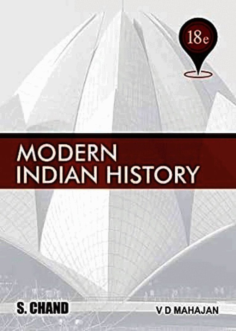 V D Mahajan - Modern Indian History, Häftad