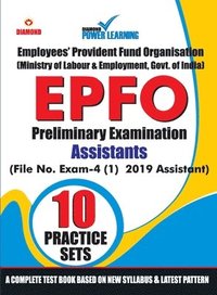 bokomslag EPFO - Preliminary Examination - Assistant - 10 Practice Test Paper