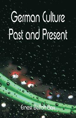 German Culture Past and Present