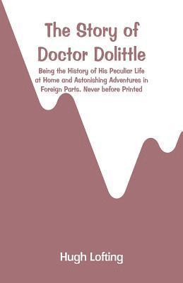 bokomslag The Story of Doctor Dolittle