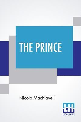 Nicolo Machiavelli - Prince, Häftad