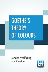 bokomslag Goethe's Theory Of Colours