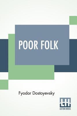 bokomslag Poor Folk