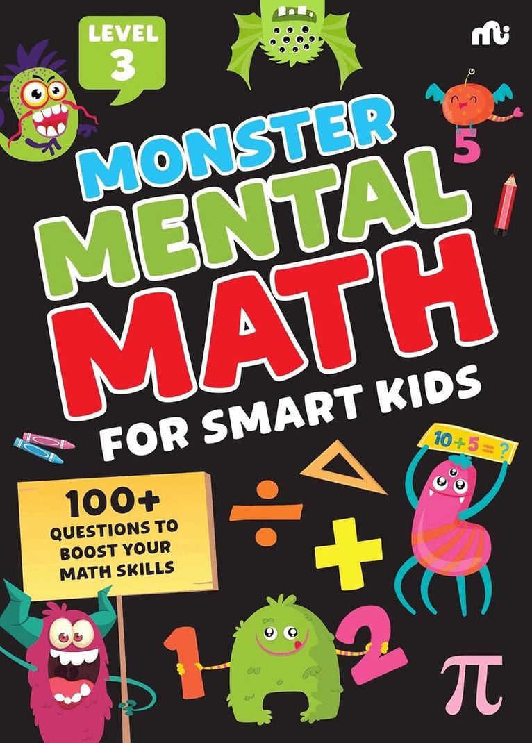 Moonstone - Monster Mental Math For Smart Kids Level Three, Häftad
