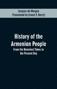 bokomslag History of the Armenian People