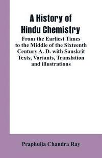 bokomslag History of Hindu Chemistry