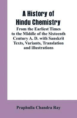 History of Hindu Chemistry 1