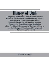 bokomslag History of Utah