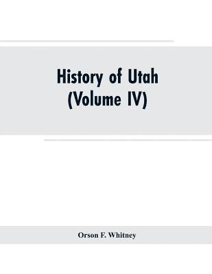 bokomslag History of Utah