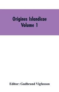 bokomslag Origines Islandicae