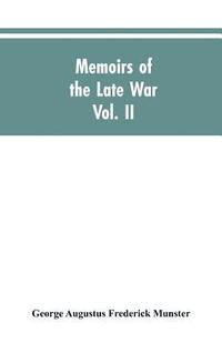 bokomslag Memoirs of the Late War