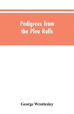 bokomslag Pedigrees from the plea rolls