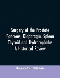 bokomslag Surgery of the Prostate, Pancreas, diaphragm, spleen, thyroid and hydrocephalus; a historical review