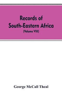 bokomslag Records of South-Eastern Africa