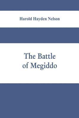 bokomslag battle of Megiddo