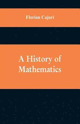 bokomslag A History of Mathematics