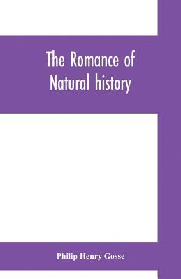 bokomslag romance of natural history