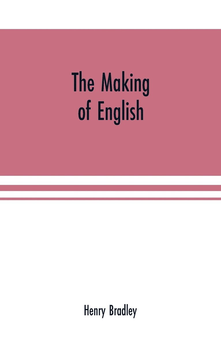 The making of English 1