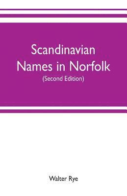 Scandinavian names in Norfolk