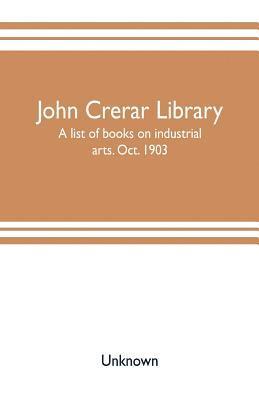 bokomslag John Crerar Library