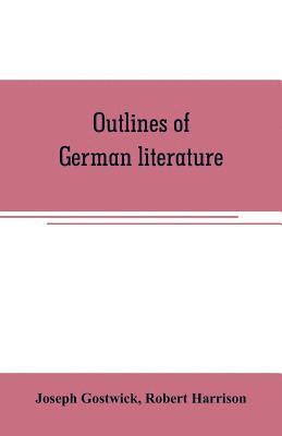 Outlines of German literature 1