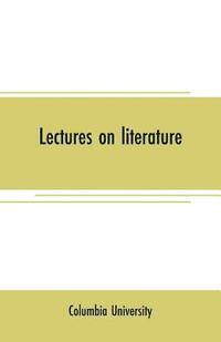 bokomslag Lectures on literature