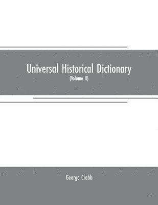Universal historical dictionary 1