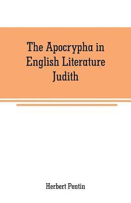 bokomslag Apocrypha in English Literature