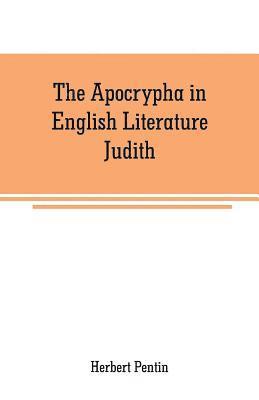 bokomslag The Apocrypha in English Literature