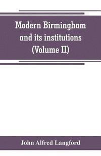 bokomslag Modern Birmingham and its institutions