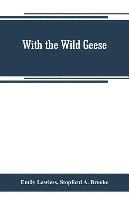 bokomslag With the wild geese
