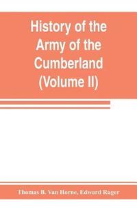 bokomslag History of the Army of the Cumberland