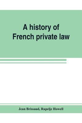 history of French private law