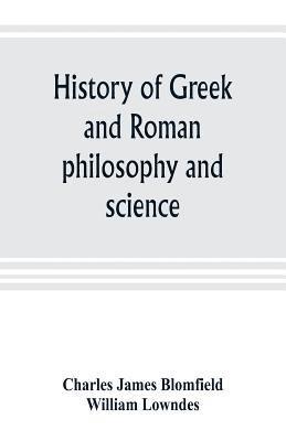 History of Greek and Roman philosophy and science 1