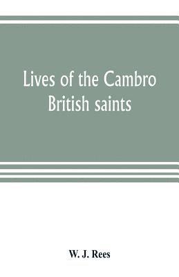 W J Rees, W. J. Rees - Lives of the Cambro British saints, of the fifth and immediate succeeding centuries, from ancient Welsh & Latin mss. in the British Museum and elsewhere, with English translations and explanatory notes, Häftad