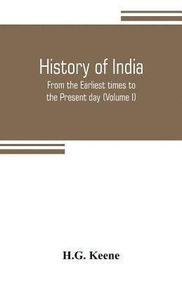 bokomslag History of India