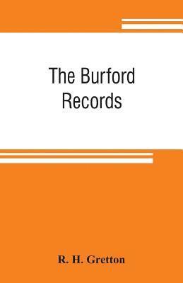 Burford records, a study in minor town government 1