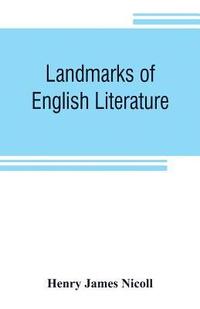 bokomslag Landmarks of English literature
